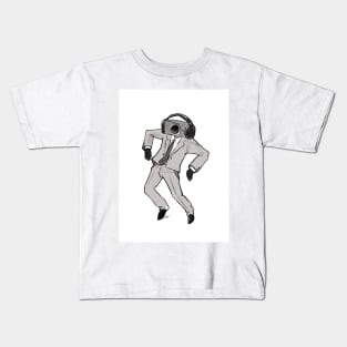 Dancing camera man Kids T-Shirt